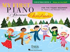 My First Piano Adventure® Christmas – Book C Skips on the Staff