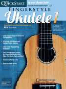 Kev's QuickStart for Fingerstyle Ukulele 1 – Revised Edition For Soprano, Concert or Tenor Ukuleles in Standard C Tuning (High G)