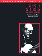 Andres Segovia – 20 Studies for Guitar Book Only