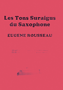 Saxophone High Tones French Edition