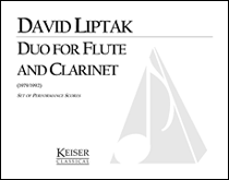 Duo for Flute and Clarinet