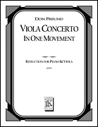 Viola Concerto in One Movement (Piano Reduction)