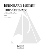 Trio-Serenade for Clarinet, Violin and Piano