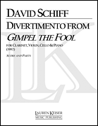 Divertimento from Gimpel the Fool Clarinet with Piano Trio