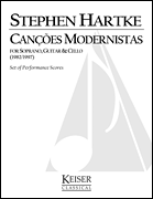Cancös Modernistas Soprano with Guitar and Cello