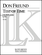 Test of Time for 18 Players – Full Score