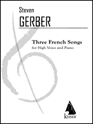 3 French Songs for High Voice and Piano