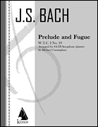 Prelude and Fugue for SATB Saxophone Quartet