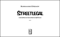Streetlegal for Soprano Sax and Piano