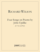 Four Songs on Poems of John Updike Medium Voice and Piano