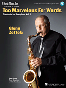 Too Marvelous for Words – Standards for Tenor Sax, Vol. 1 Music Minus One Tenor Sax