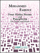 Four Haiku Poems and Panopticon Tenor and Piano