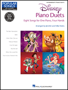 Disney Piano Duets Hal Leonard Student Piano Library<br><br>Popular Songs Series<br><br>Intermediate<br><br>1 Piano, 4 Hands