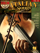 Italian Songs Violin Play-Along Volume 39