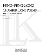 Chamber Tone Poems, Book 2: Quartet for Strings