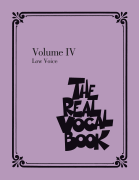 The Real Vocal Book – Volume IV Low Voice