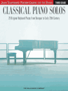 Classical Piano Solos – Third Grade John Thompson's Modern Course<br><br>Compiled and edited by Philip Low, Sonya Schumann & Charmaine Siagian
