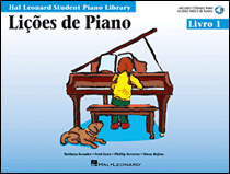 Piano Lessons, Book 1 – Portuguese Edition Hal Leonard Student Piano Library