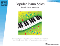 Product Cover for Popular Piano Solos – Prestaff Level2nd Edition Hal Leonard Student Piano LibraryBook Only HLSPL Popular Piano Solos  by Hal Leonard