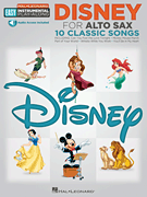 Disney – 10 Classic Songs Alto Sax Easy Instrumental Play-Along<br><br>Book with Online Audio Tracks