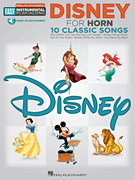 Disney – 10 Classic Songs Horn Easy Instrumental Play-Along<br><br>Book with Online Audio Tracks