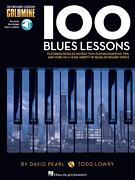 100 Blues Lessons Keyboard Lesson Goldmine Series<br><br>Book/ Online Audio