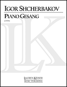 Piano Gesang for Solo Piano