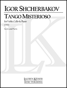 Tango Misterioso for Piano Trio<br><br>Score and Parts
