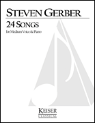 24 Songs for Medium Voice and Piano