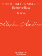 Sondheim for Singers Baritone/ Bass (40 Songs)