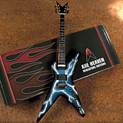 Dimebag Darrell Lightning Bolt Signature Model Miniature Guitar Replica Collectible