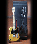 Fender™ Telecaster™ – Butterscotch Blonde Finish Officially Licensed Miniature Guitar Replica
