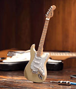Fender™ Stratocaster™ – Cream Finish Officially Licensed Miniature Guitar Replica