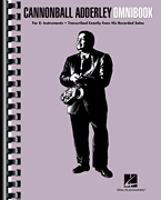 Cannonball Adderley – Omnibook For E-flat Instruments