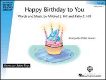 Happy Birthday to You Hal Leonard Student Piano Library Showcase Solos – Early Elementary