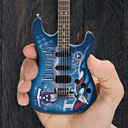 Tennessee Titans 10&ldquo; Collectible Mini Guitar