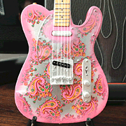 Fender™ Telecaster™ – Pink Paisley Officially Licensed Miniature Guitar Replica