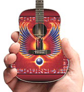 Journey Tribute Acoustic Model Miniature Guitar Replica Collectible