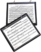 Marlo Marching Band Flip Folder With 5 Window Sleeves