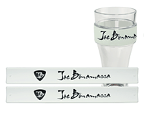 Joe Bonamassa Slap Band 2-Pack &ndash; Signature White Band/ Black Letters
