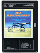 Joe Bonamassa Tin Sign – Different Shades of Blue 11″ x 15.5″