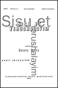 Cover for Sisu Et Yerushalayim (Exalt Jerusalem) : Transcontinental Music Choral by Hal Leonard
