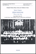 Cover for Zeh Hayom (This Is the Day) : Transcontinental Music Choral by Hal Leonard