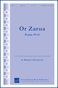 Cover for Or Zarua (Light Is Sown) : Transcontinental Music Choral by Hal Leonard