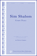 Cover for Sim Shalom (Prayer for Peace) : Transcontinental Music Choral by Hal Leonard