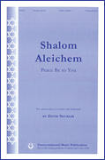 Cover for Shalom Aleichem : Transcontinental Music Choral by Hal Leonard