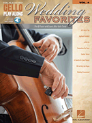 Wedding Favorites Cello Play-Along Volume 4