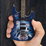 Winnipeg Jets 10&ldquo; Collectible Mini Guitar