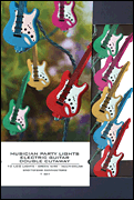 Musician Party Lights – Electric Guitar Double-Cutaway Edition