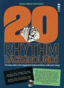 20 Rhythm Backgrounds Music Minus One Piano
